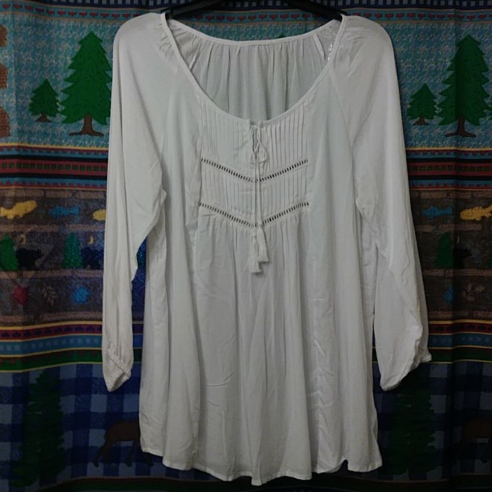White Lovecrazy Top